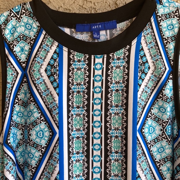 Apt.9 women’s sleeveless blouse large in excellent condition - Picture 2 of 10